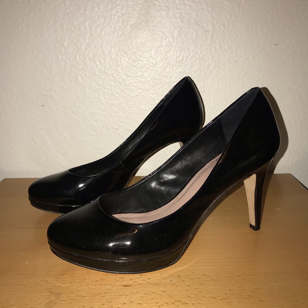 Vince Camuto Black Patent Heels